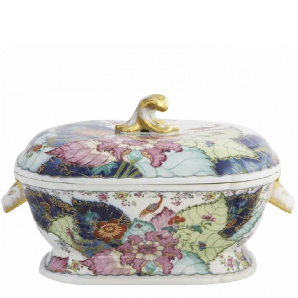 Mottahedeh Tobacco Leaf Tureen - Thumbnail 2