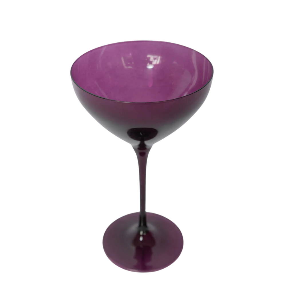 Martini Glass Amethyst