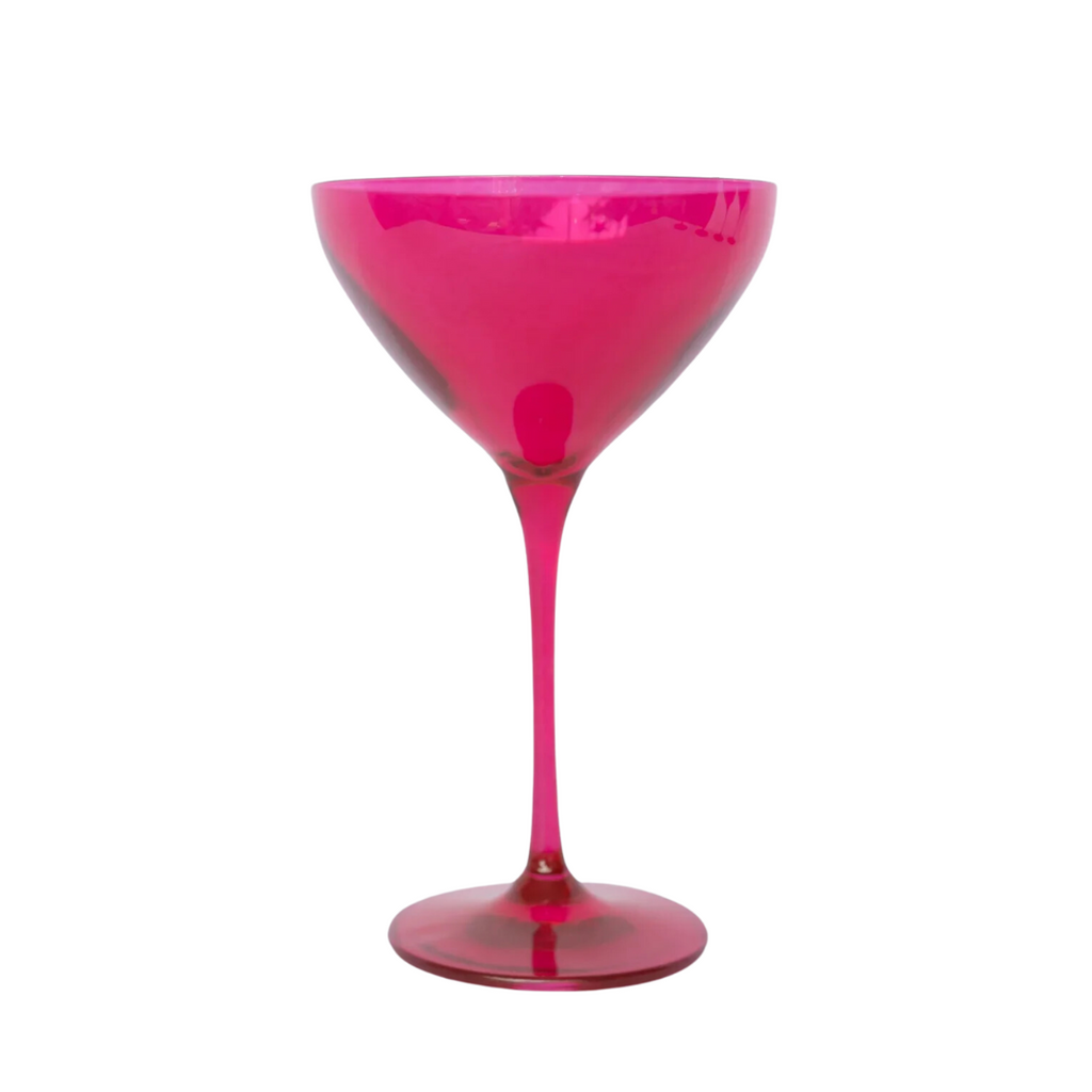 Estelle Colored Glass Martini Glass - Thumbnail 5