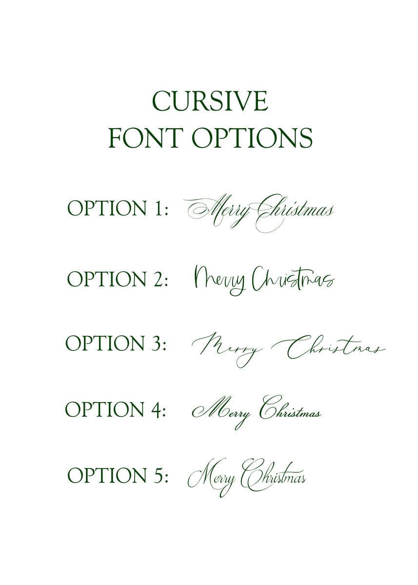 Light In Cursive Colored Lights – Perfect Settings