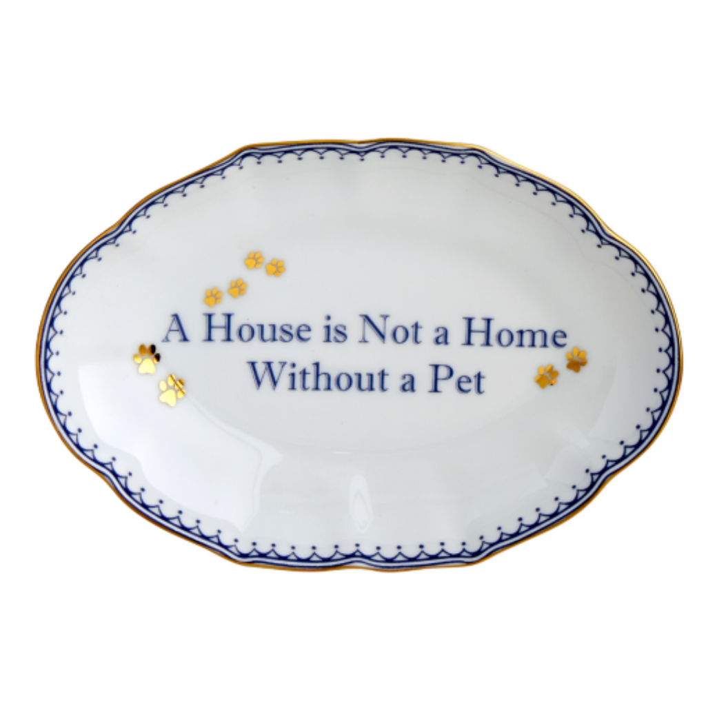 A HOUSE IS NOT A HOME Ring Tray