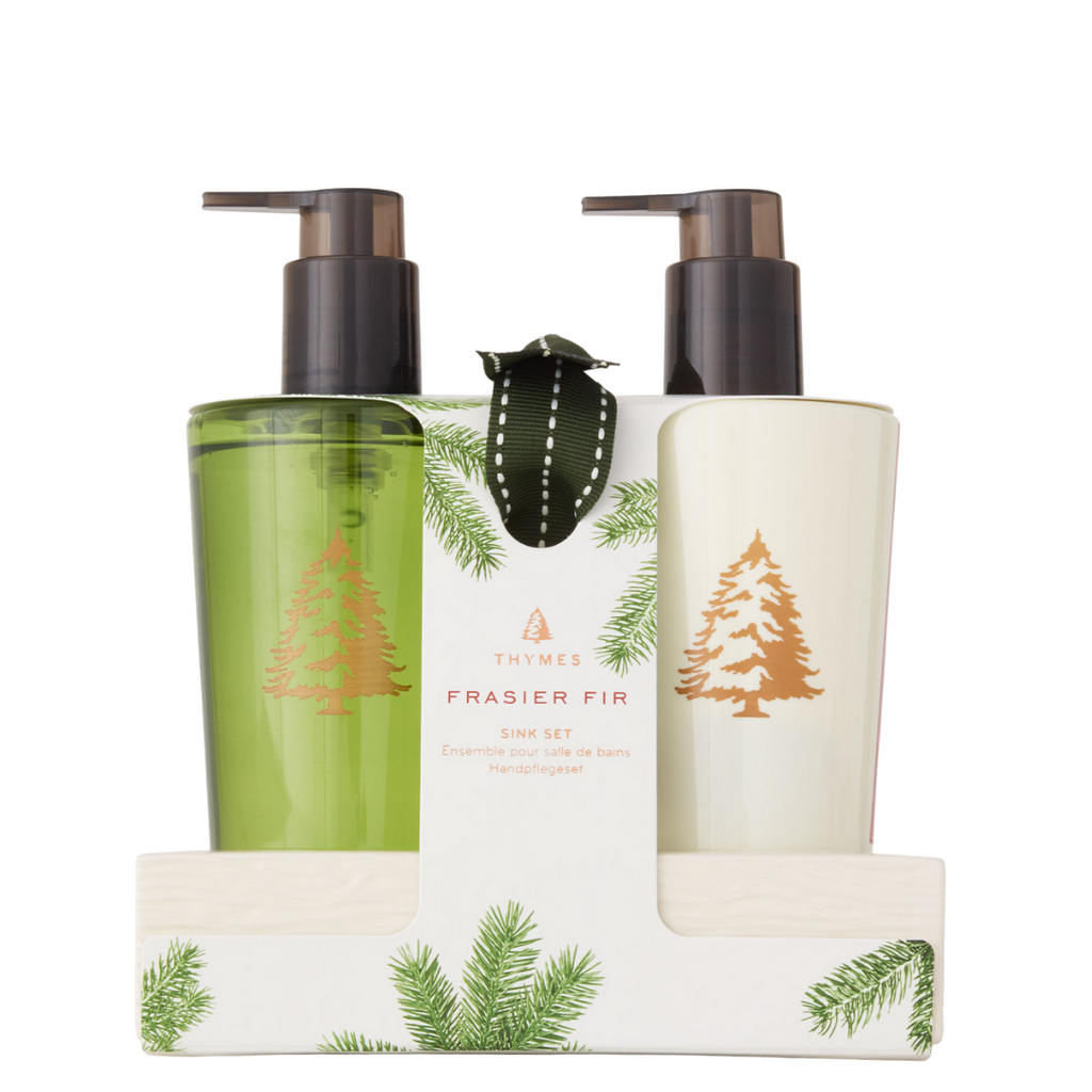 Thymes Frasier Fir Sink Set